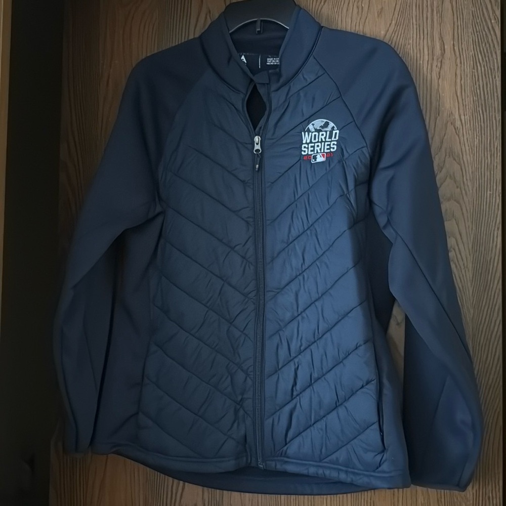 Women’s Navy Blue World Series jacket size XL